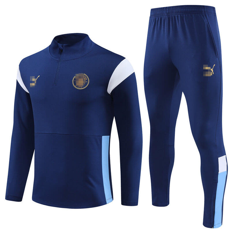 Sudadera de Entrenamiento Manchester City 2023/2024 Azul Oscuro Kit